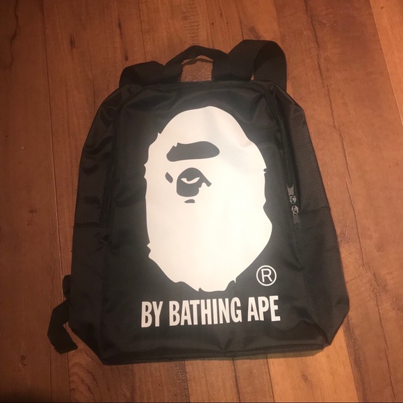 Bape Handbags - Black A Bathing Ape BAPE Packpack Bape Handbags - Black A Bathing Ape BAPE Packpack